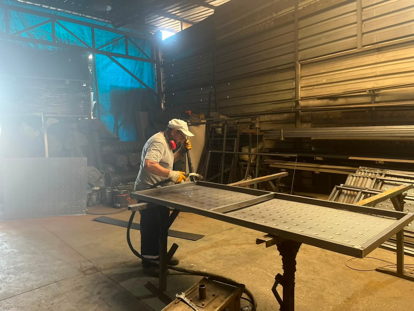 Yeşil panel çit envanter